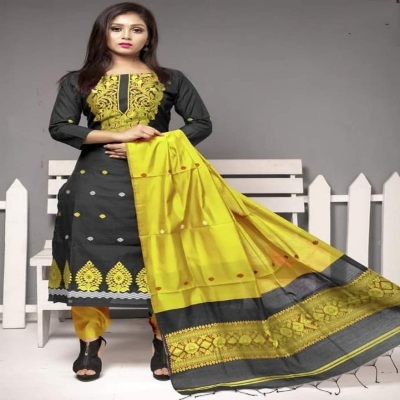 Picture of Unstitch Cotton Three Piece CT-11