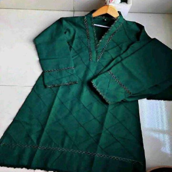 Picture of Fashionable Cotton Kurti Set (ku-16)