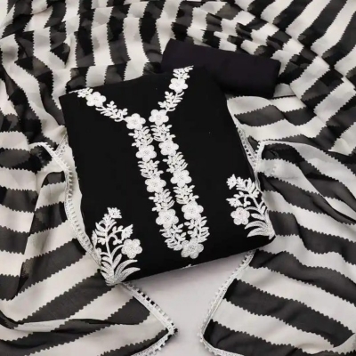 Picture of Joypuri Color Ari Work LINEN Stylish Gorgeous Three Piece Shalwar Kamiz Dresses(AR-101)