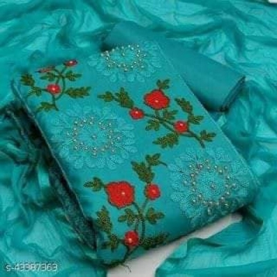 Picture of Ari Work embodari Cotton Stylish Gorgeous Three Piece Shalwar Kamiz Dresses(AR-124)