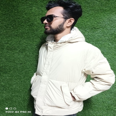 Picture of Double part use Mens winter bomber jacket (W-107)