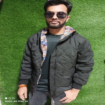 Picture of Double part use Mens winter bomber jacket (W-108)