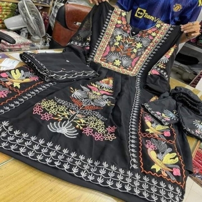 Picture of Georgette Embroidery Work Party Wear Party Dress For Women GR-01