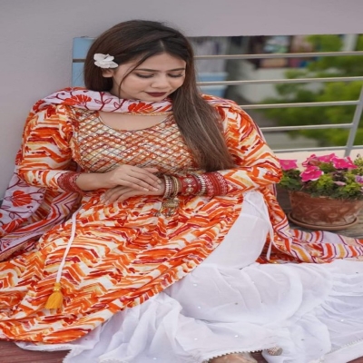 Picture of Cotton Printed Readymade Salwar Kameez Three Piece-code-bk-15