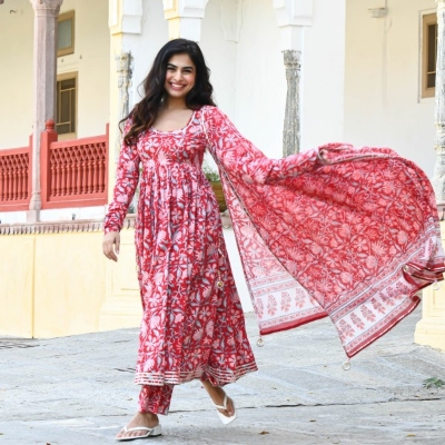 Picture of Embroidery And Puthi Work Salwar Kameez With Heavy Dollar Work Dupatta3(bk-22)