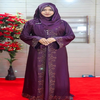 Picture of Borkha + Hijab Dubai Cherry Amazing Premium Quality B-03