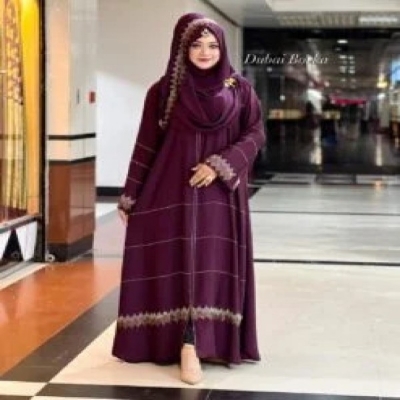 Picture of Borkha+Hijab Dubai Cherry Amazing Premium Quali...(B-15)