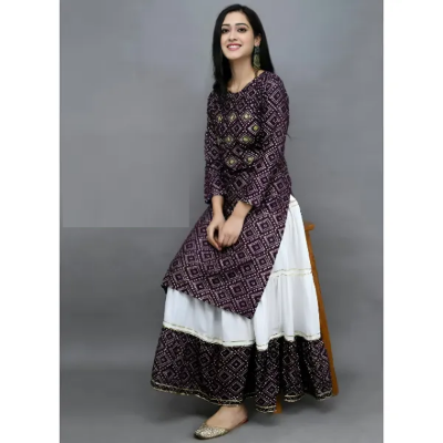 Picture of Embroidery And Puthi Work Salwar Kameez With Heavy Dollar Work Dupatta 2 peace (tp-24)