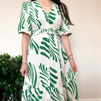 Picture of Girls Long Kurti Linen Fabric/girls(2052)