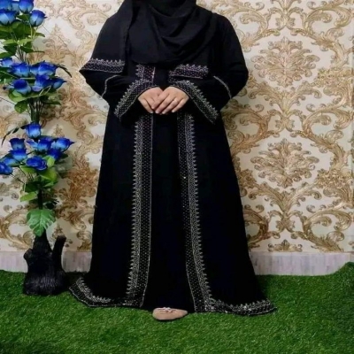 Picture of Shamuk Borka Borkha + Hijab Dubai Cherry Amazing Premium Qua...(B-34