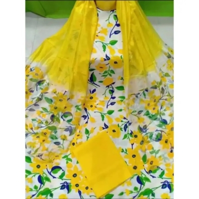 Picture of Unstitch Cotton Three Piece CT-112