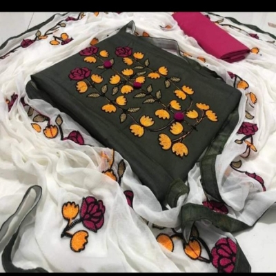 Picture of Kashmiri Adi Embroidery Three-Pitch.(VIP-102)