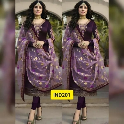 Picture of Georgette Embroidery Work Party Wear Party Dress For Women GM-20