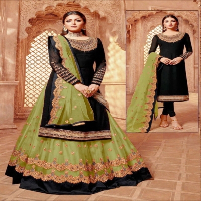 Picture of Georgette Embroidery Work Party Wear Party Dress For Women GM-200