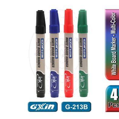 Buy GXIN White Board Marker Refillable - 4 Pcs Multicolor Ink at Best Prices in Bangladesh