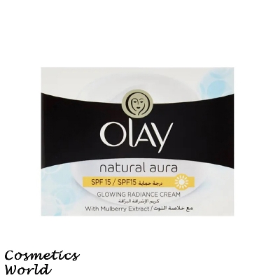 Buy Olay Natural Aura Glowing Radiance Cream SPF15 with Mulberry Extract - 50gm (Thailand) at Best Prices in Bangladesh