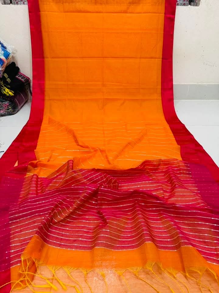 Picture of CHUMKI SAREE FOR GAYE HOLUD, BOSHONTO UTSHOB