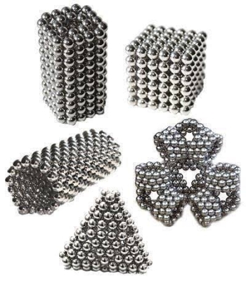 Buy Magnet Balls 5MM 6/6 Silver 216 Pieces Best Price in Bangladesh