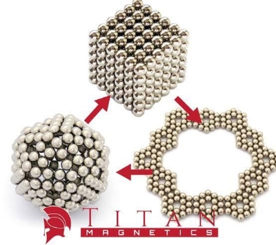 Buy Magnet Balls 5MM 6/6 Silver 216 Pieces Best Price in Bangladesh