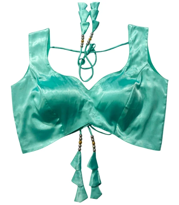 Picture of Paste Color Sleeveless Blouse For Women