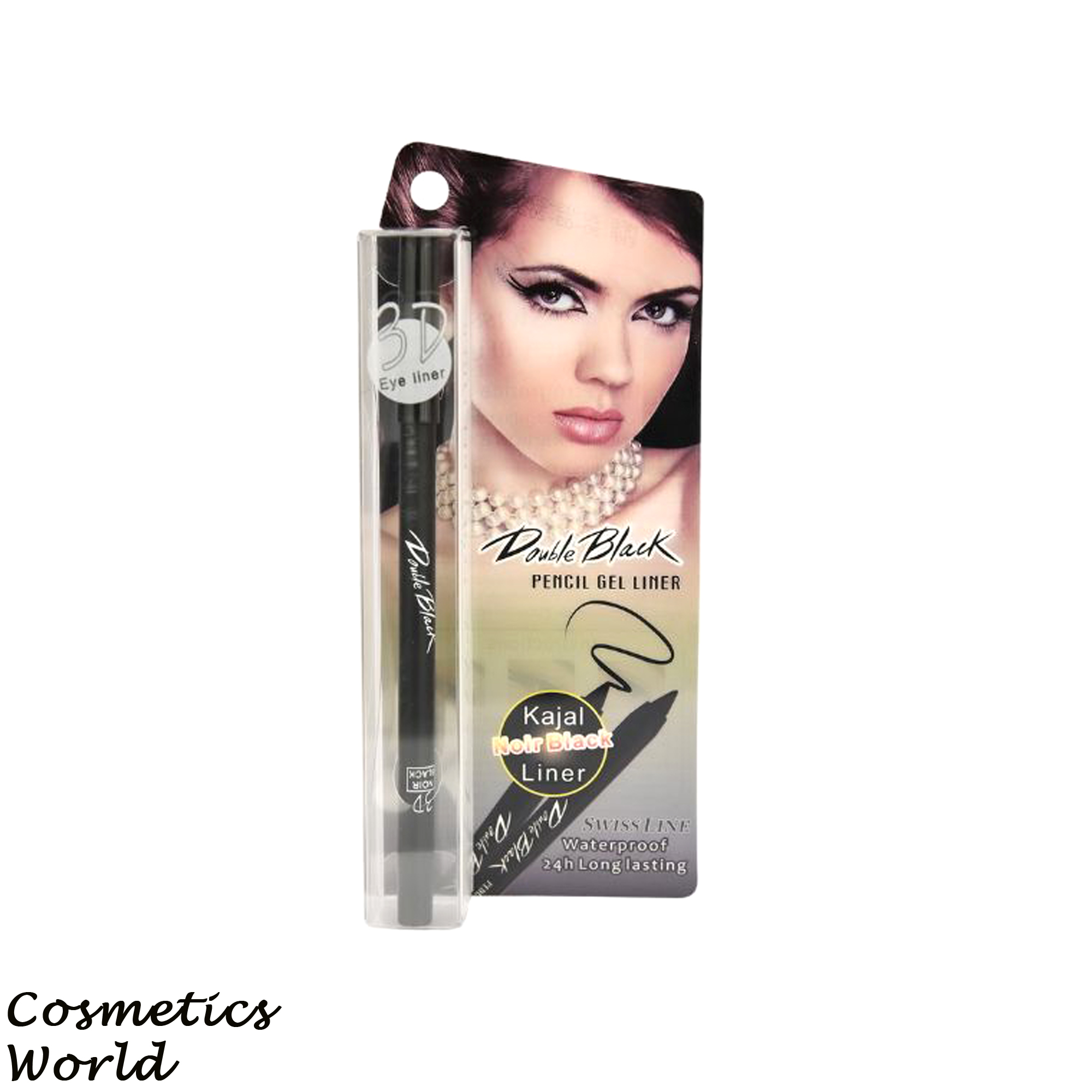 Buy Swiss Line Double Black Pen Gel EyeLiner at Best Prices in Bangladesh