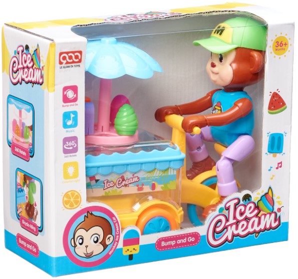 buy bump-and-go-monkey-ice-cream-toy-for-kids at best price in Bangladesh