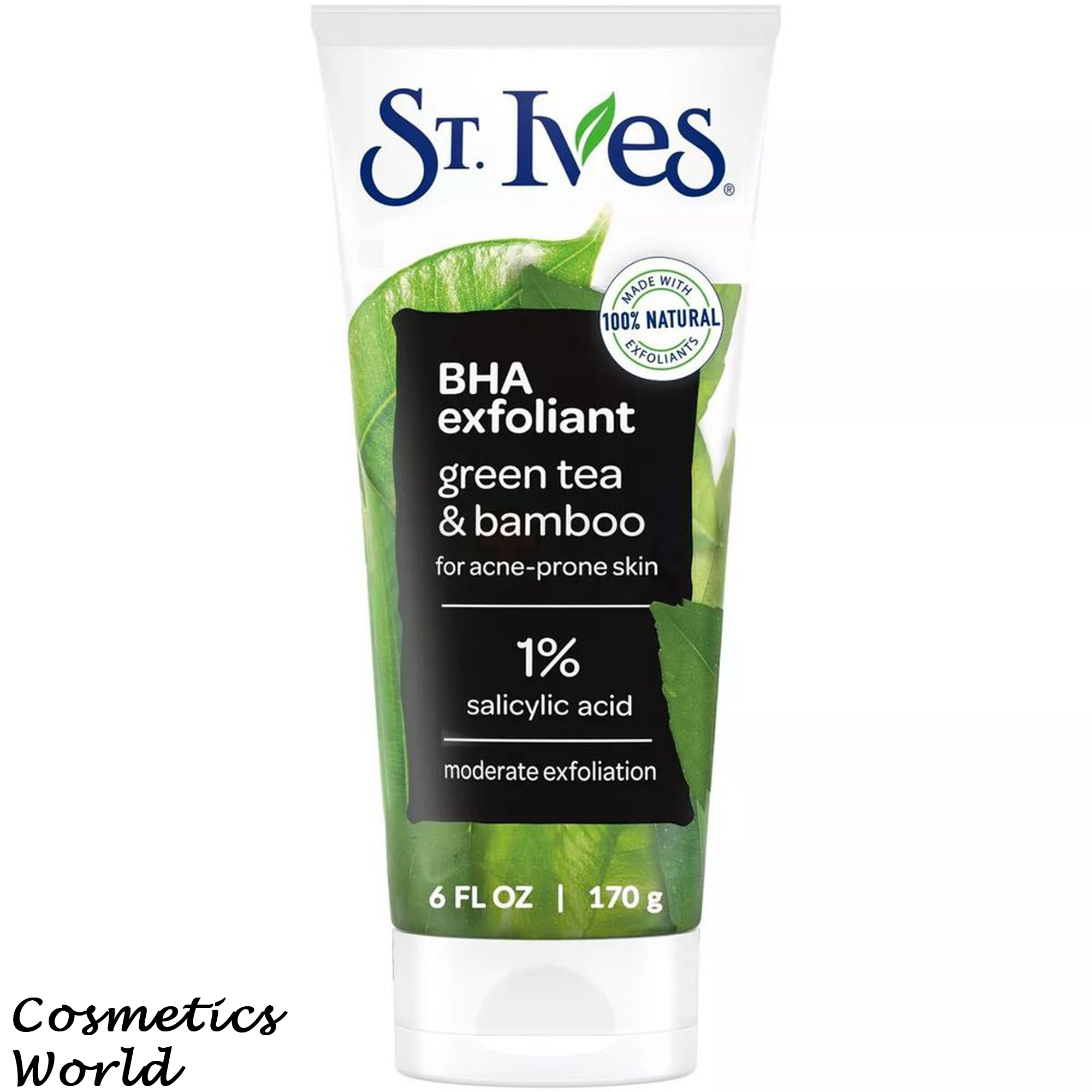 Buy St. Ives BHA Exfoliant with 01% Salicylic Acid, Green Tea and Bamboo for Acne Prone Skin - 170g (USA)  at Best Prices in Bangladesh