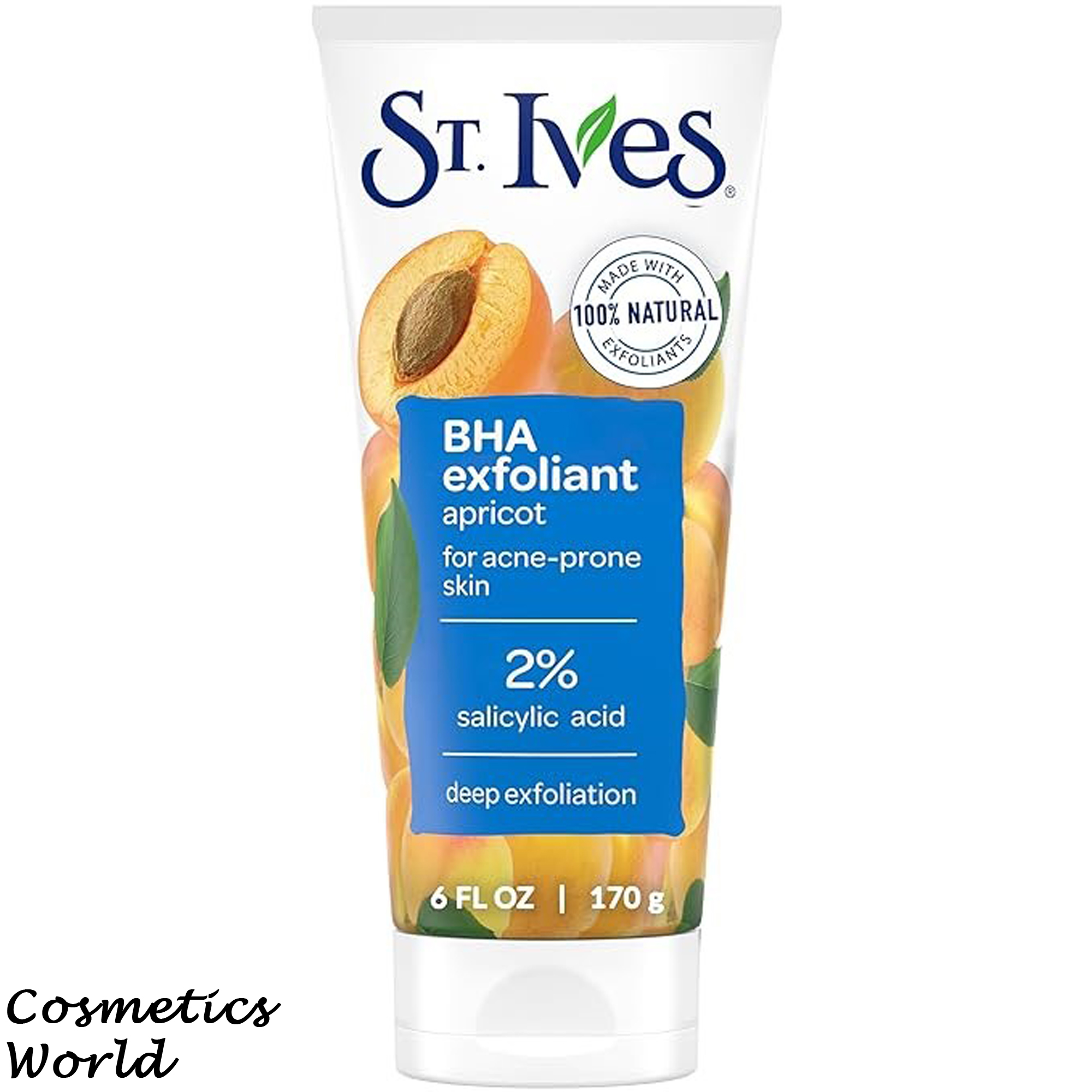 Buy St. Ives BHA Face Exfoliant, Apricot Facial Exfoliator for Acne Prone Skin - 170g (USA)  at Best Prices in Bangladesh