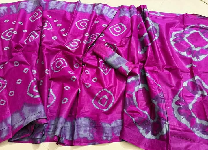 Buy  Cotton Batik Saree  at Best Price In Bangladesh