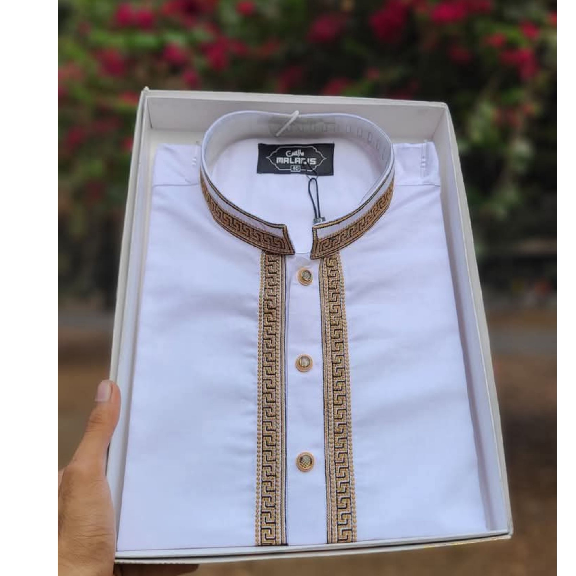 Buy Comfortable Embroidered Punjabi with Premium Box at Best Price In Bangladesh