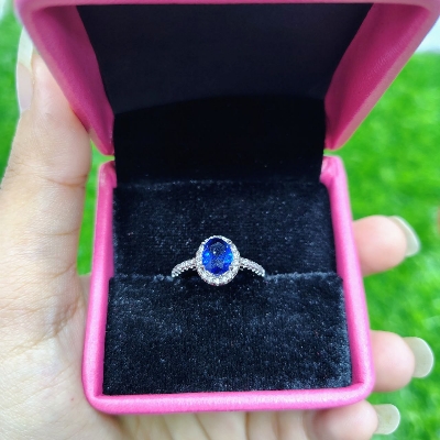 Buy Royal Blue Teardrop Elegance Ring at Best Prices in Bangladesh