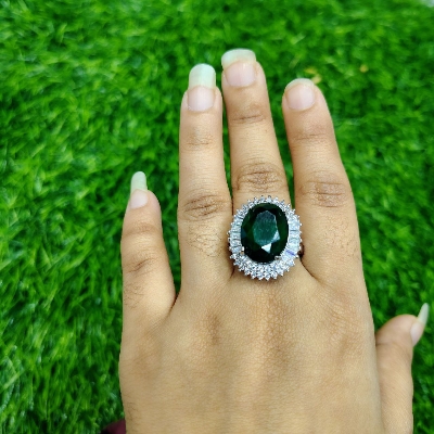 Buy Imperial Violet Crystal Statement Ring  at Best Prices in Bangladesh