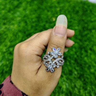 Buy Royal Ruby Cluster Statement Ring at Best Prices in Bangladesh