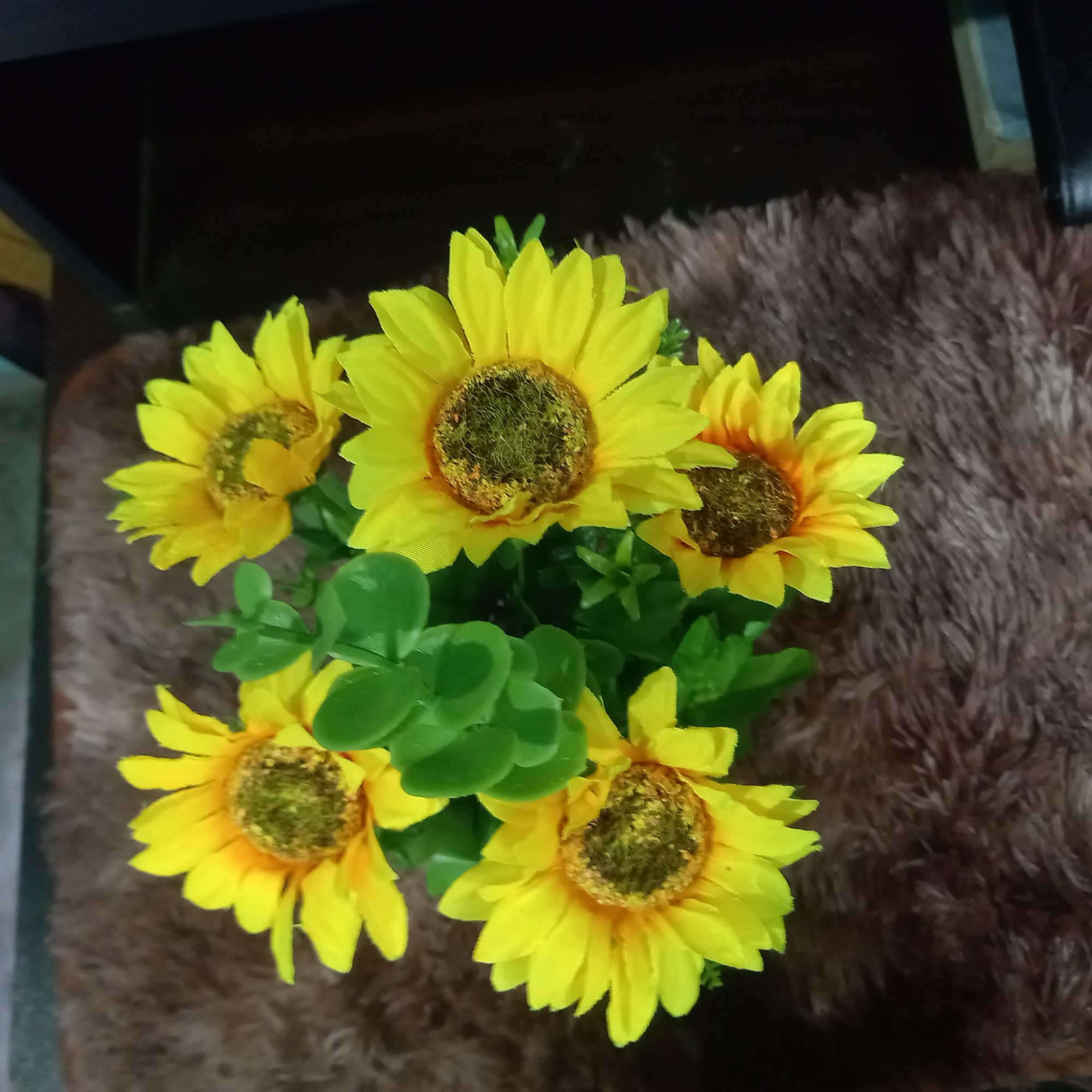 Buy   Artificial Flower, Sunflower Realistic with Unique Vase for decorations  at Best Prices in Bangladesh