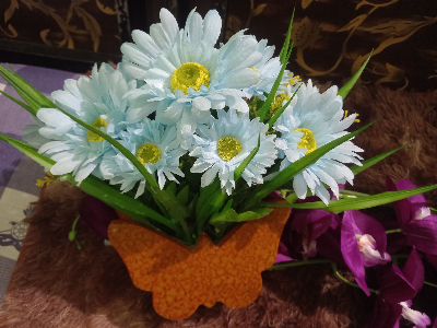 Buy     Artifical flower on Butterfly Wood Vase New model arrive    at Best Prices in Bangladesh