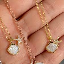 Buy Pearl Shell Starfish Pendant Necklace at Best Prices in Bangladesh