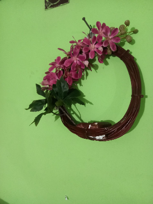 Buy    Artifical Flower Unique Orchid With Ring For Wall Decoration,Room Decor,Home Decor item    at Best Prices in Bangladesh