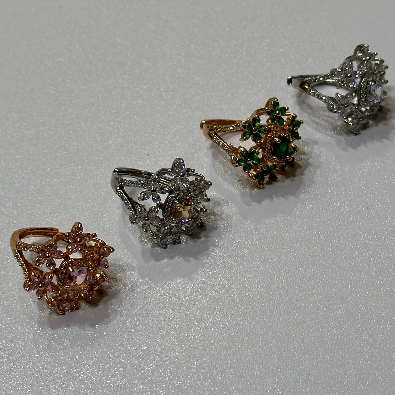 Buy Royal Bloom Designer Stone Ring - Premium Collecti at Best Prices in Bangladesh