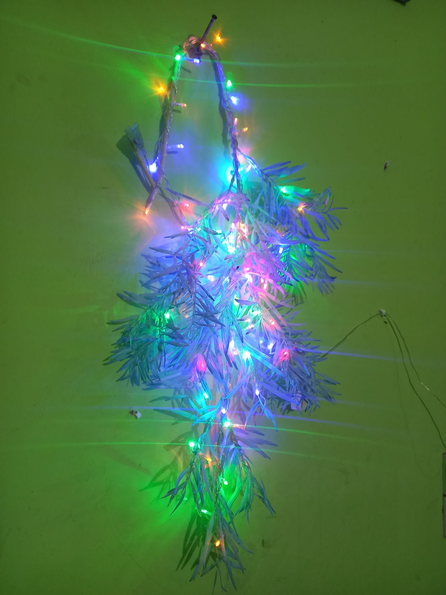 Buy    Artifical Flower Lota with Fairy light Multicoloure Changes at Best Prices in Bangladesh