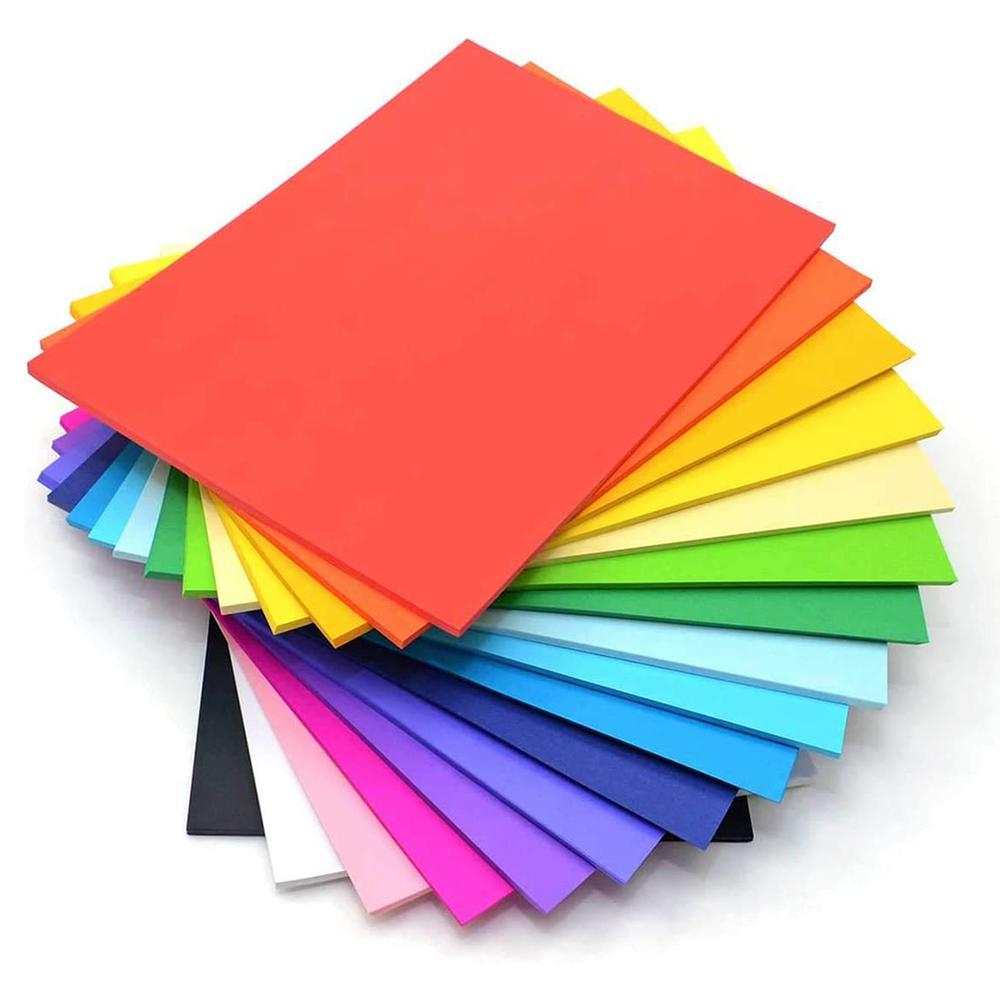 Buy color-paper-a4-for-craft-art-photocopy-100-sheets-10-colour-80gsm at Best Prices in Bangladesh