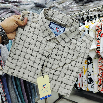 Buy Pure Cotton Full Sleeve Check Shirt for Men's Online at Best Price in Bangladesh