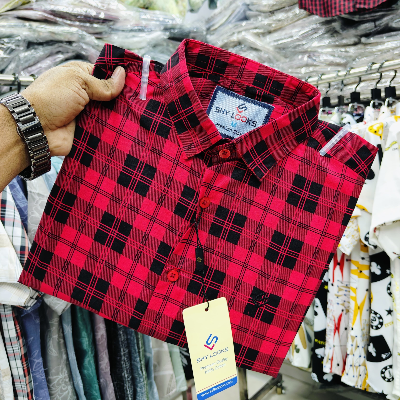 Buy Pure Cotton Full Sleeve Check Shirt for Men's Online at Best Price in Bangladesh