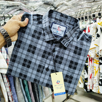 Buy Pure Cotton Full Sleeve Check Shirt for Men's Online at Best Price in Bangladesh