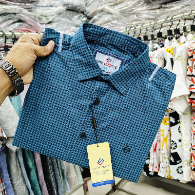 Buy Pure Cotton Full Sleeve Check Shirt for Men's Online at Best Price in Bangladesh