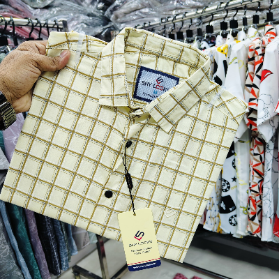 Buy Pure Cotton Full Sleeve Check Shirt for Men's Online at Best Price in Bangladesh