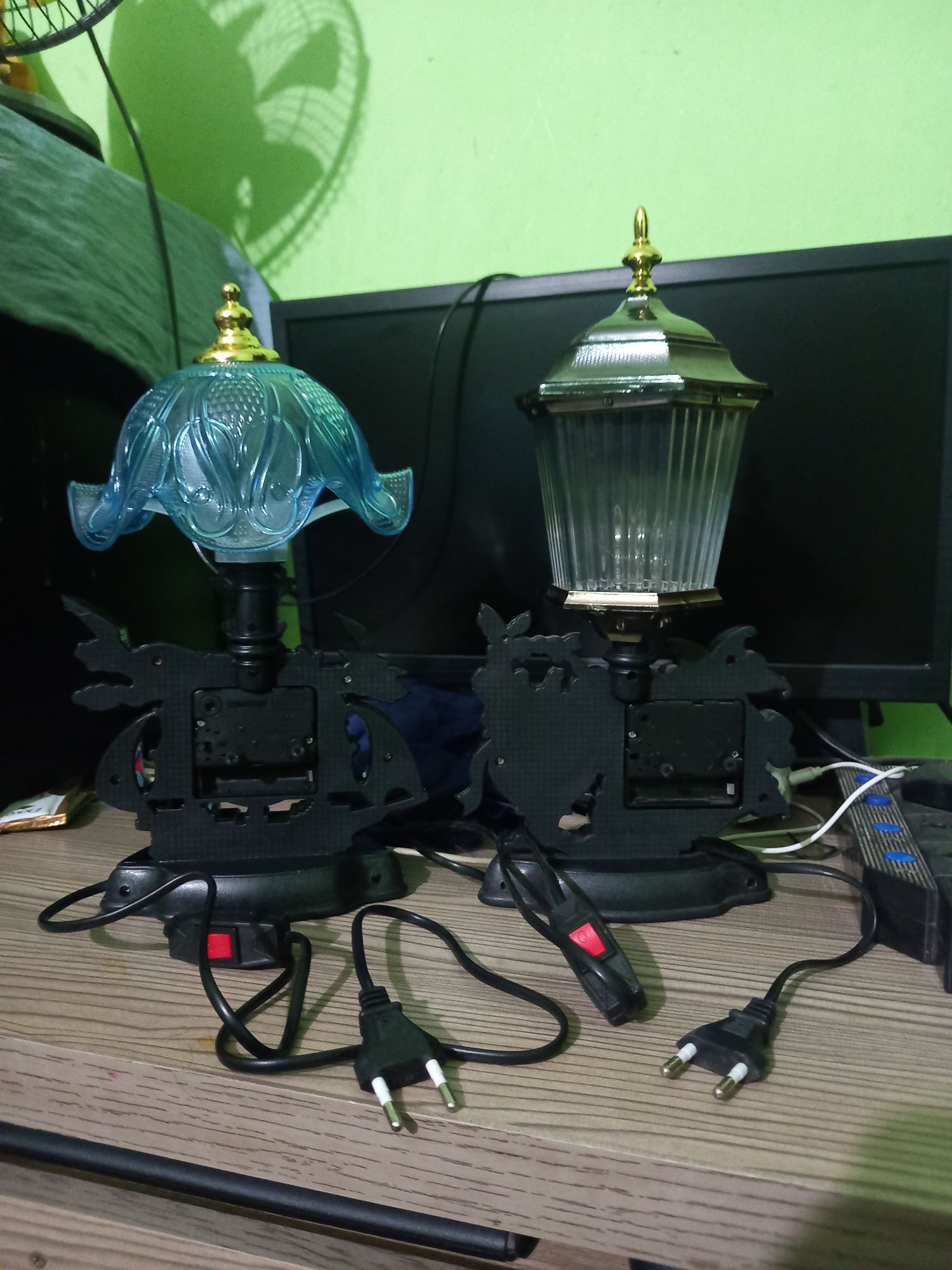 Buy   Table Lamp With Clock 1 pieces And Showpieces Look Multi- Purpose Uses Unique and Traditional Look   at Best Prices in Bangladesh