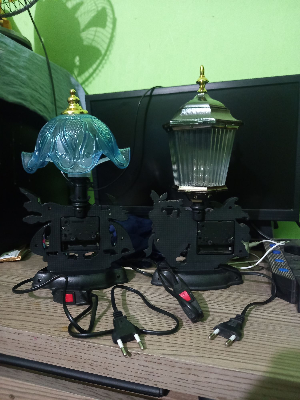 Buy   Table Lamp With Clock 1 pieces And Showpieces Look Multi- Purpose Uses Unique and Traditional Look   at Best Prices in Bangladesh