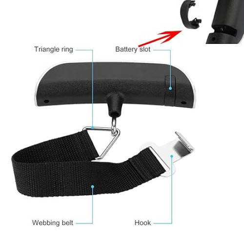 Picture of Digital Luggage Hanging Portable Pocket Scale 50kg