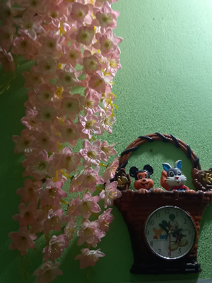 Buy    Table and Hanging Clock With 2 Doll Showpiece attached gorgious look.  at Best Prices in Bangladesh