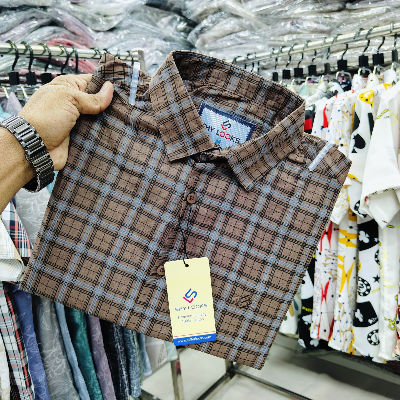 Buy Pure Cotton Full Sleeve Check Shirt for Men's Online at Best Price in Bangladesh